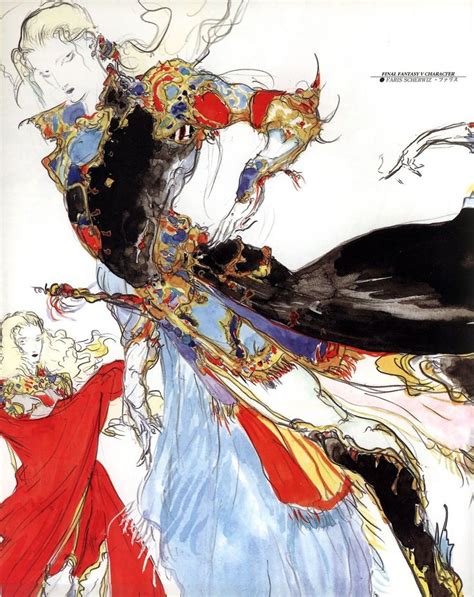 yoshitaka amano final fantasy|final fantasy yoshitaka amano artwork.